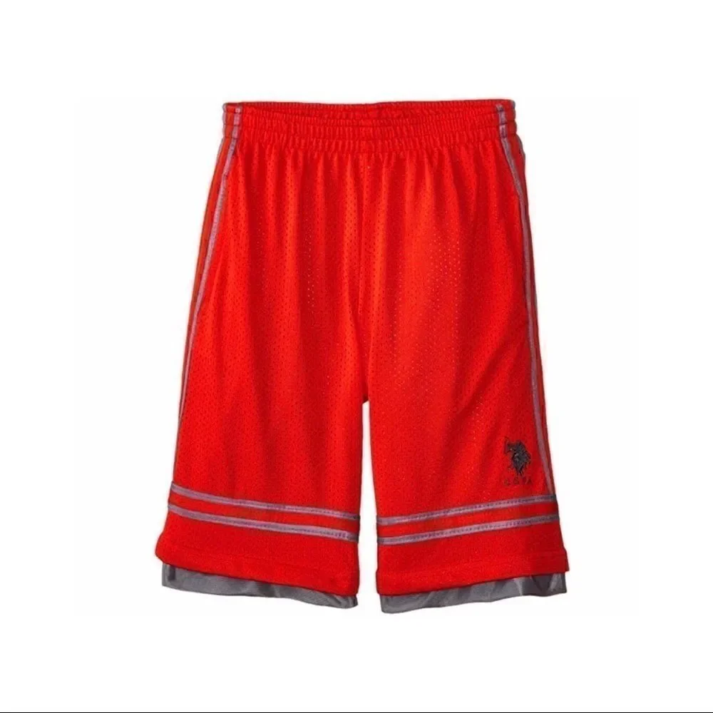 U.S. Polo Assn. Boys' Mesh Sport Shorts
